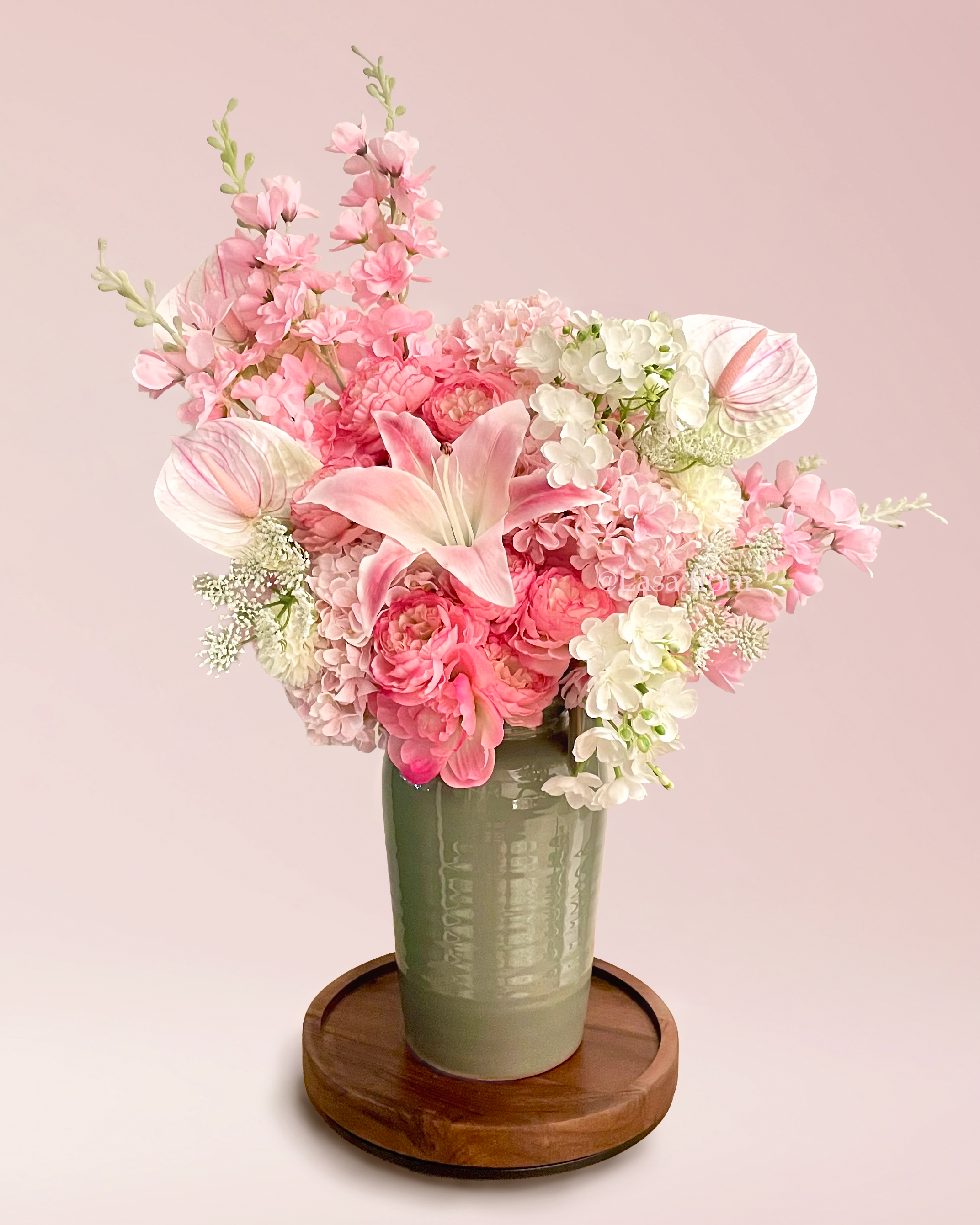Glow in a Blush Garden