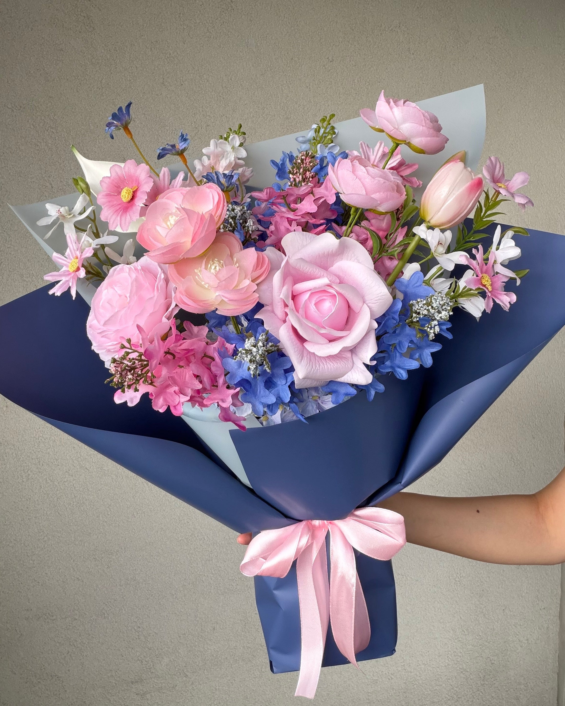 Blush Blue Bouquet